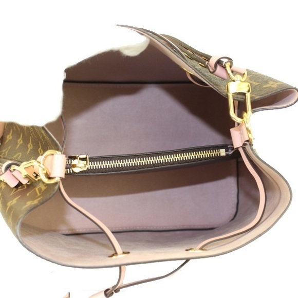 Louis Vuitton NeoNoe Monogram Rose Poodle Shoulder Bag Pink - Picture 2 of 2